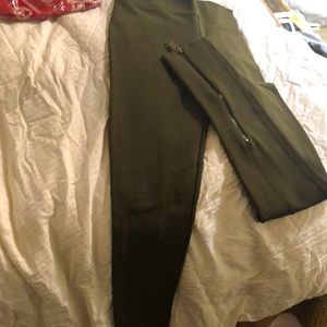 Burberry pants with side zipper